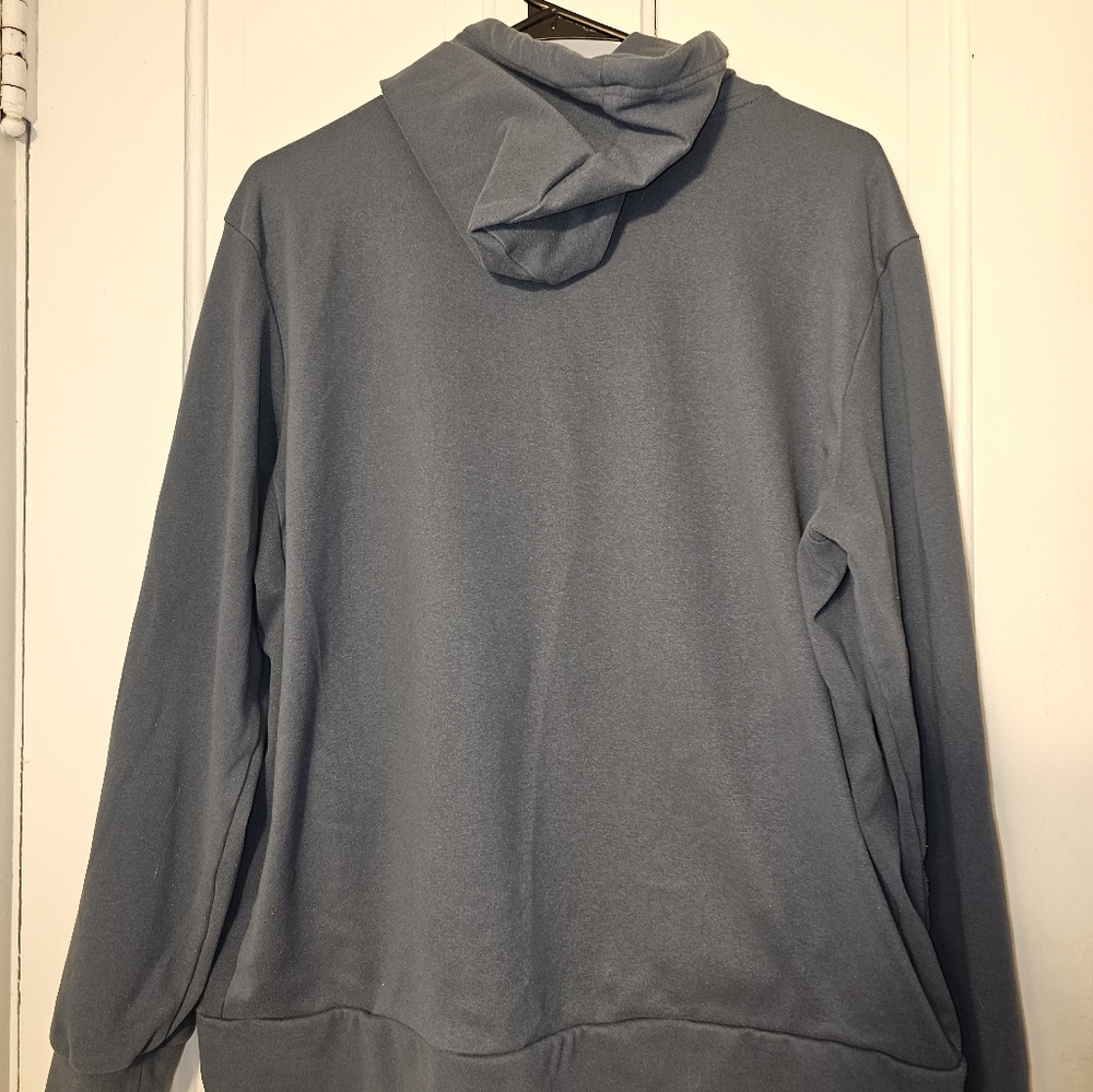RBX pullover brushed cotton sweatshirt slate blue, XL